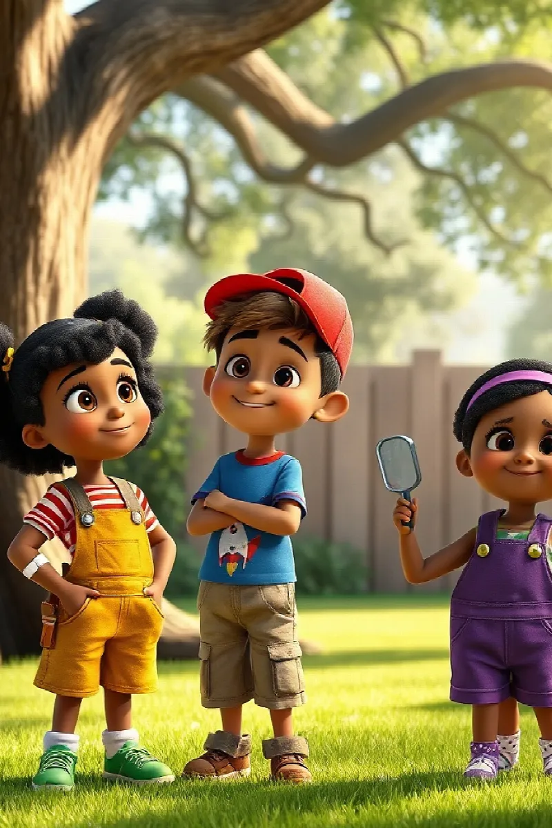Picture 1 from the tale The Treehouse That Grew