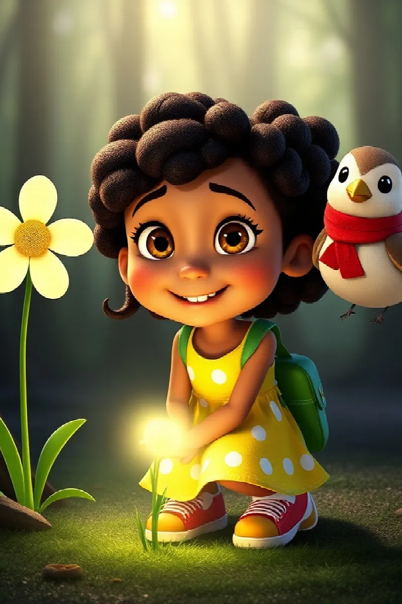 Dilek Çiçeği masalından 2. resim