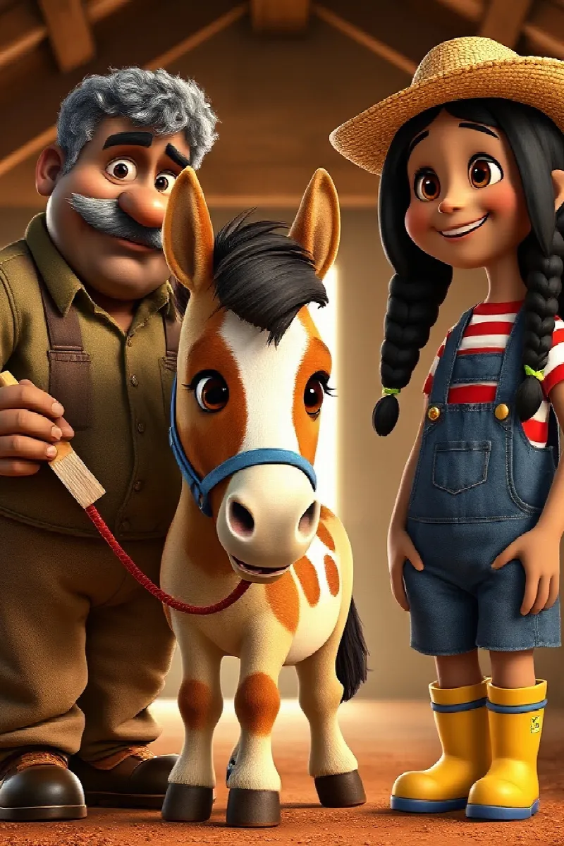 Picture 3 from the tale The Girl and the Rescue Pony