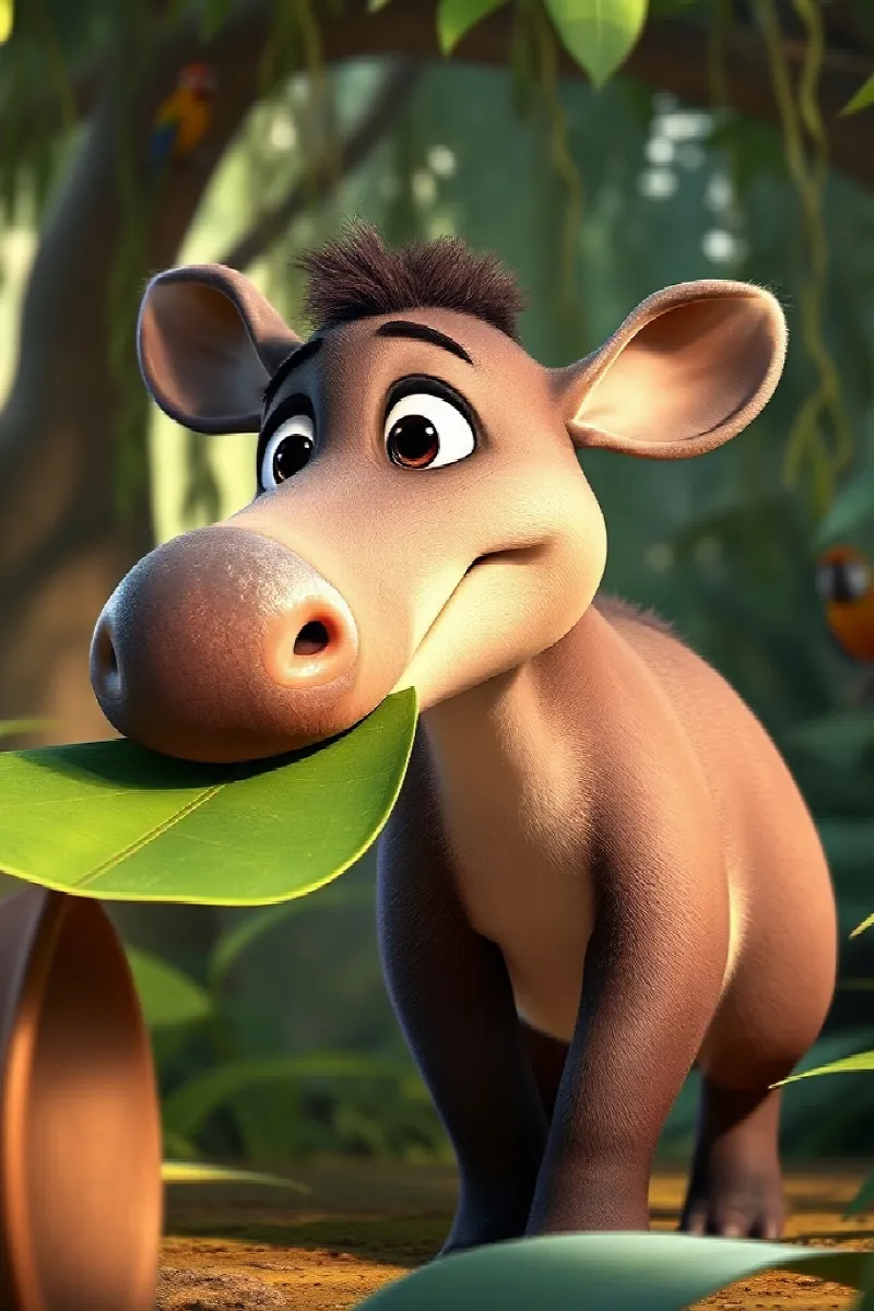 Picture 1 from the tale The Jungle's Silver Door