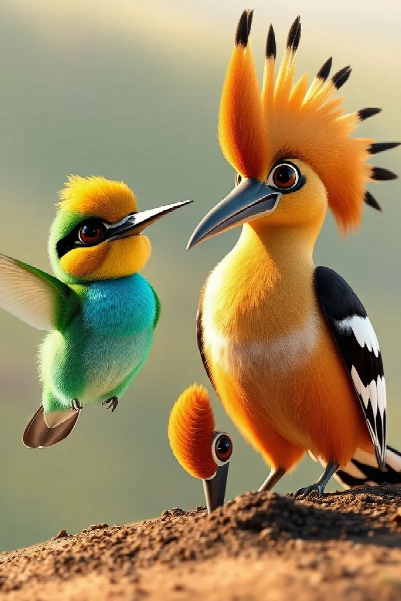 Picture 2 from the tale The Little Bee-Eater