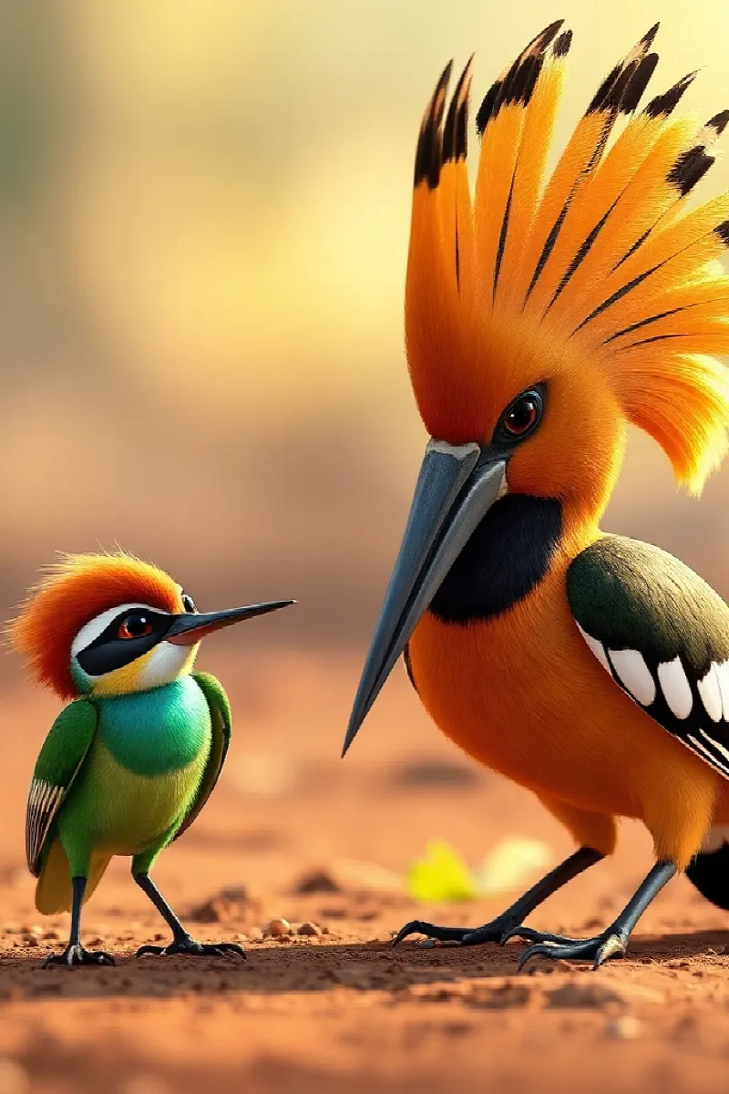 Picture 3 from the tale The Little Bee-Eater