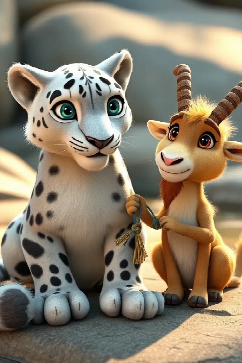 Picture 3 from the tale The Little Markhor