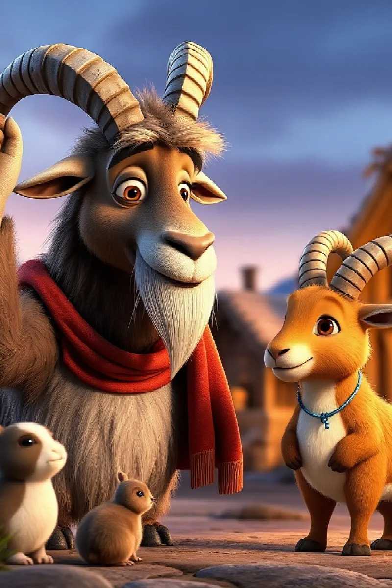 Picture 4 from the tale The Little Markhor