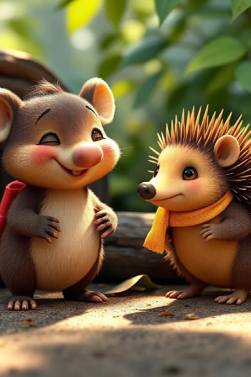 Picture 3 from the tale The Little Wombat