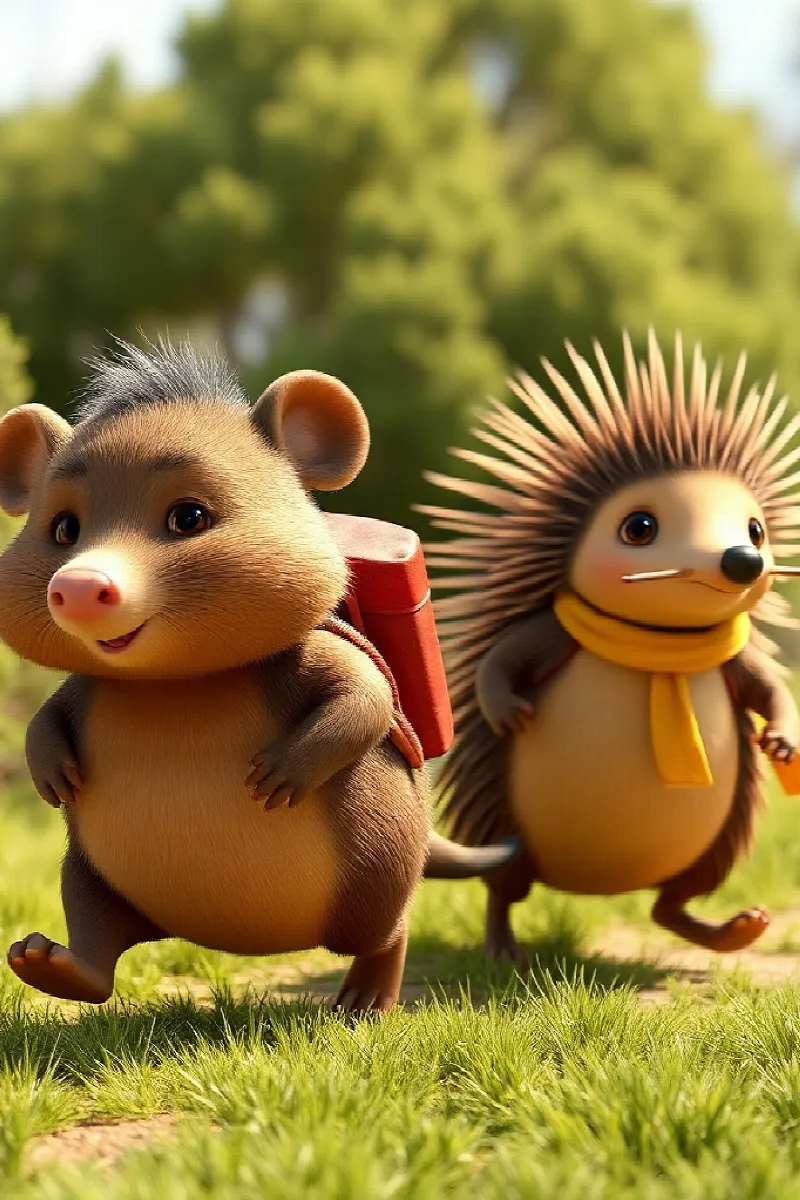 Picture 4 from the tale The Little Wombat