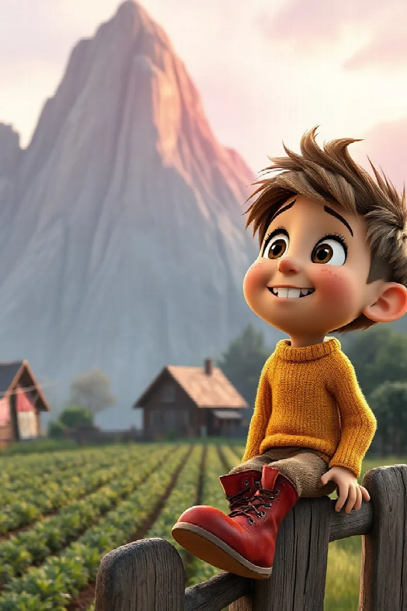 Picture 1 from the tale The Mountain That Hiccupped