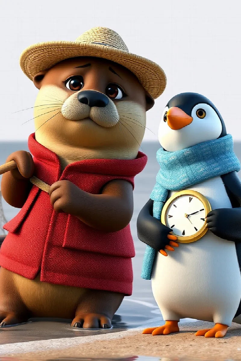 Penguenin Altın Saati masalından 4. resim