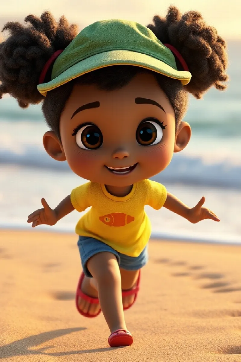 Picture 1 from the tale The Girl and the Parrotfish