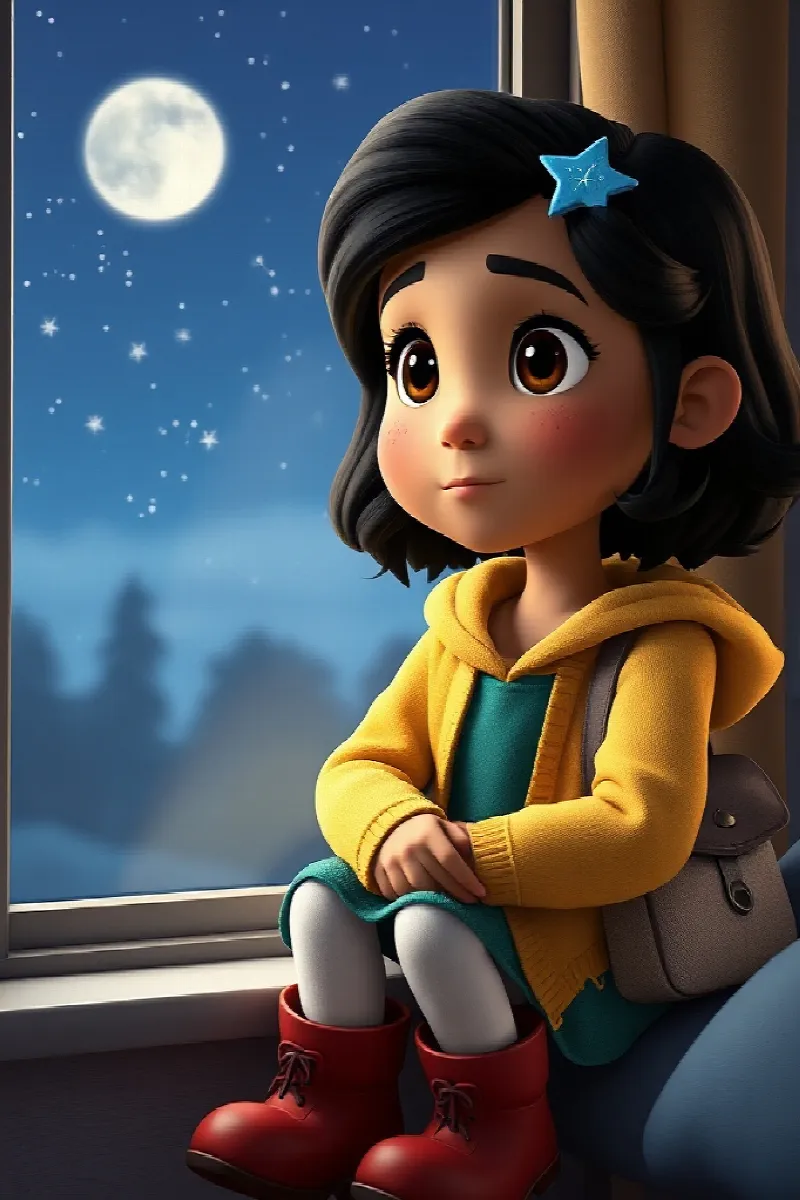 Picture 1 from the tale The Girl and the Star Fox