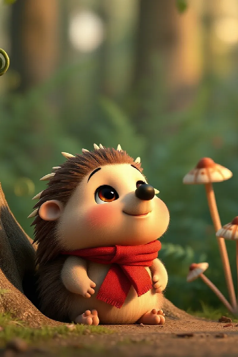 Picture 1 from the tale The Hedgehog's Cloud House