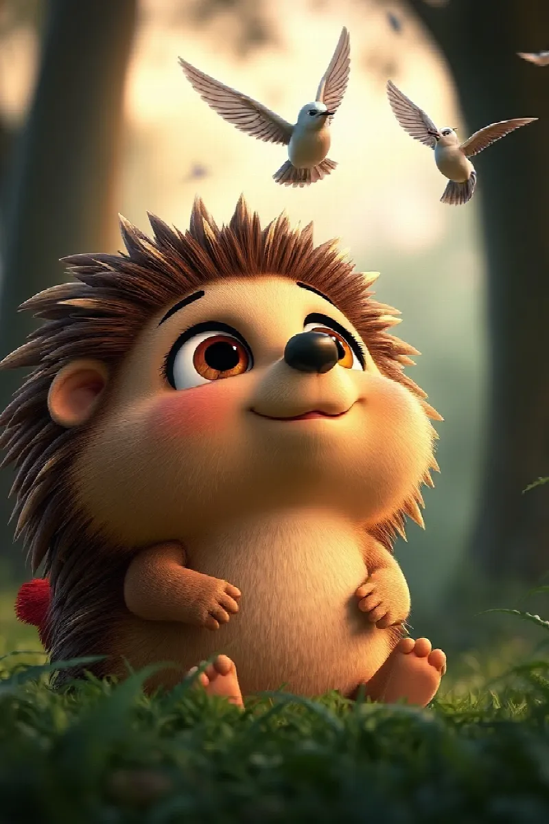 Picture 2 from the tale The Hedgehog's Cloud House