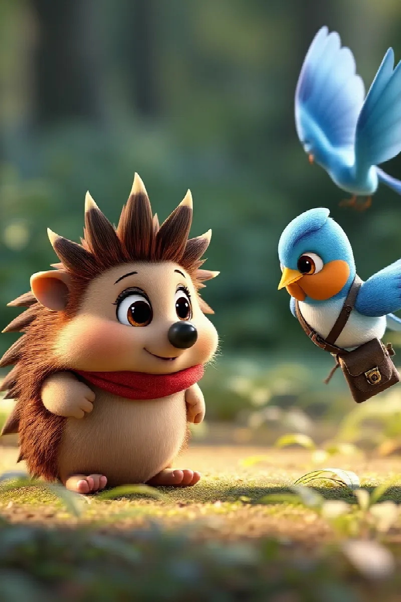 Picture 3 from the tale The Hedgehog's Cloud House