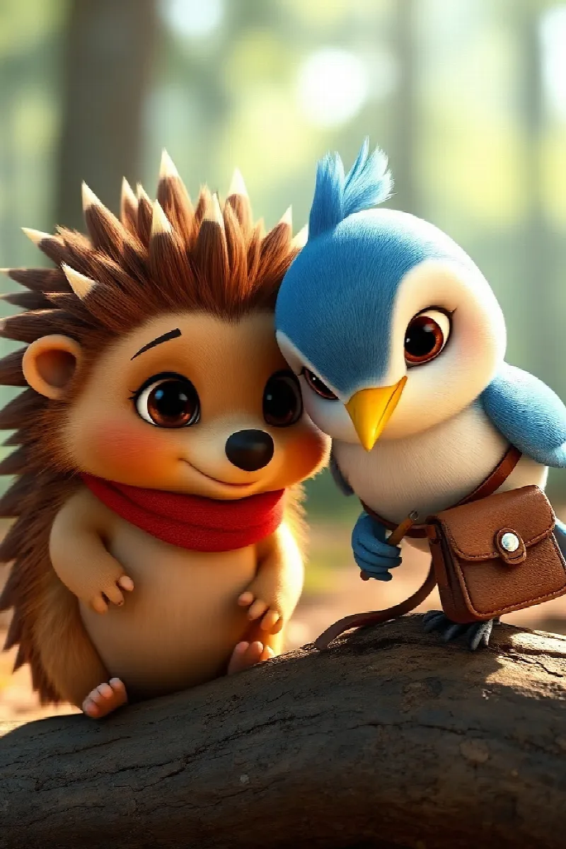 Picture 4 from the tale The Hedgehog's Cloud House