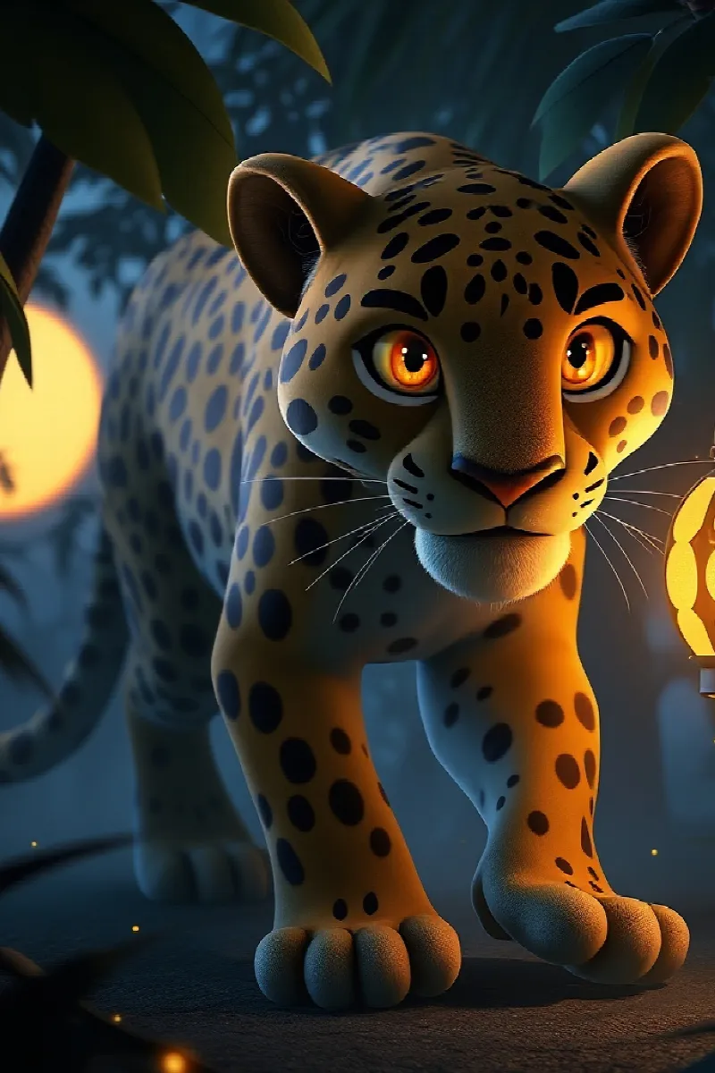 Picture 1 from the tale The Jaguar's Lantern