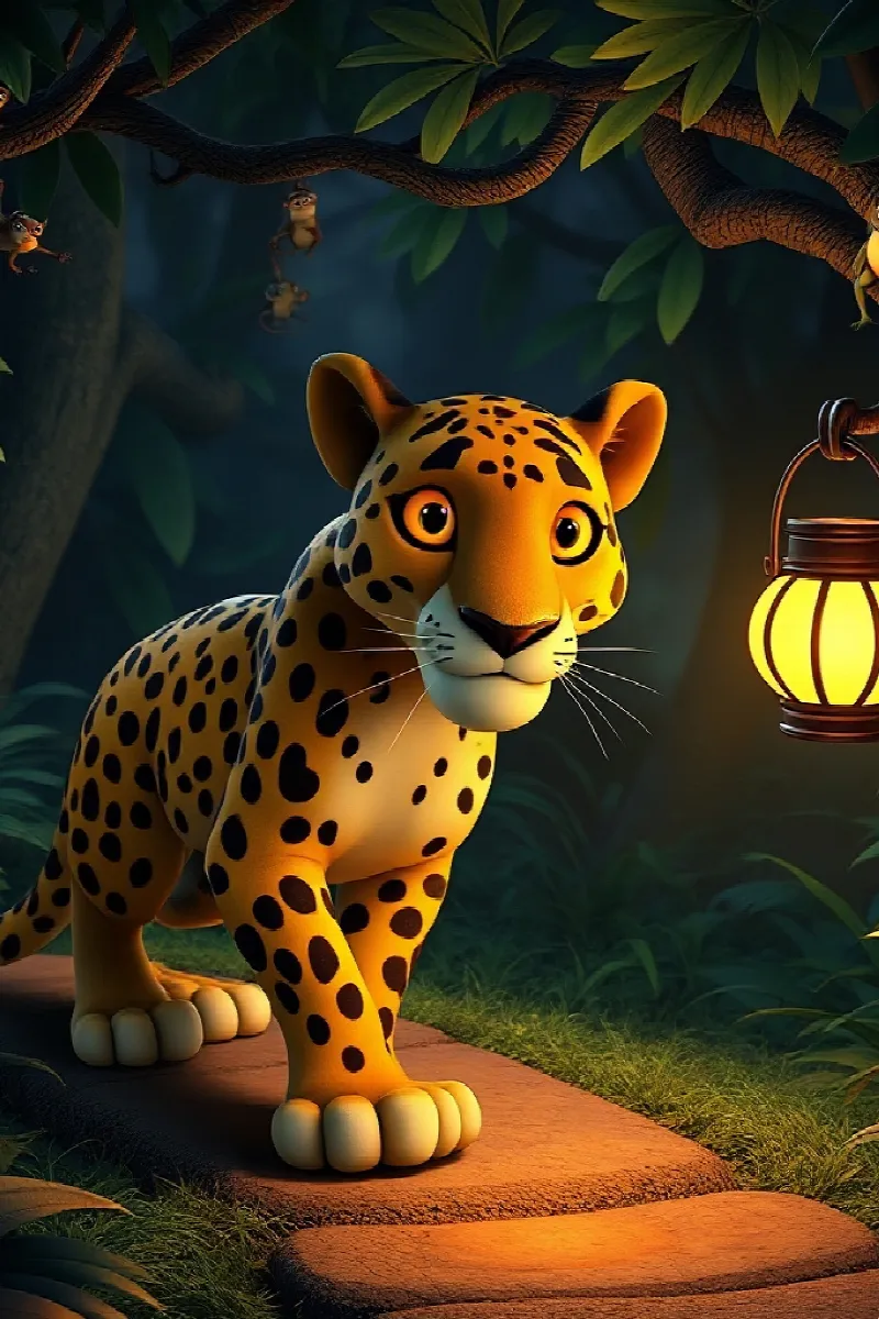 Picture 2 from the tale The Jaguar's Lantern