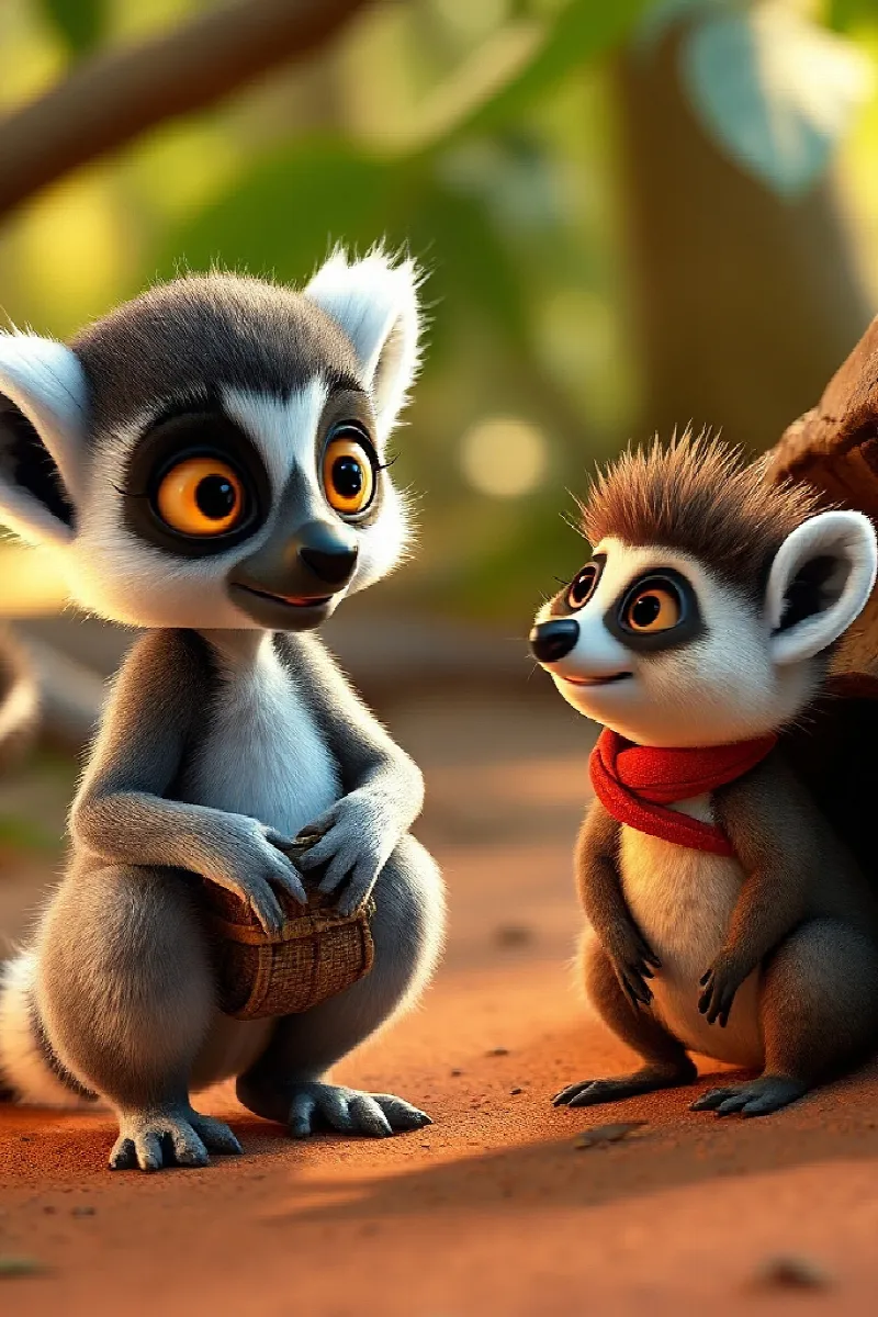 Picture 4 from the tale The Lemur's Secret Bridge