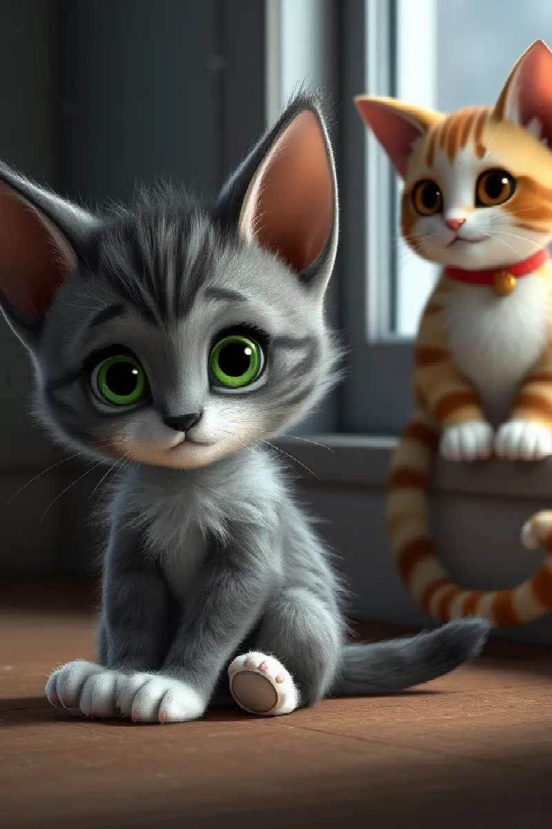 Paylaşan Kedi masalından 4. resim