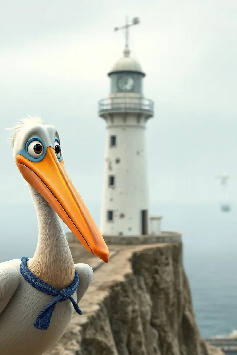 Pelikanın Deniz Feneri masalından 3. resim
