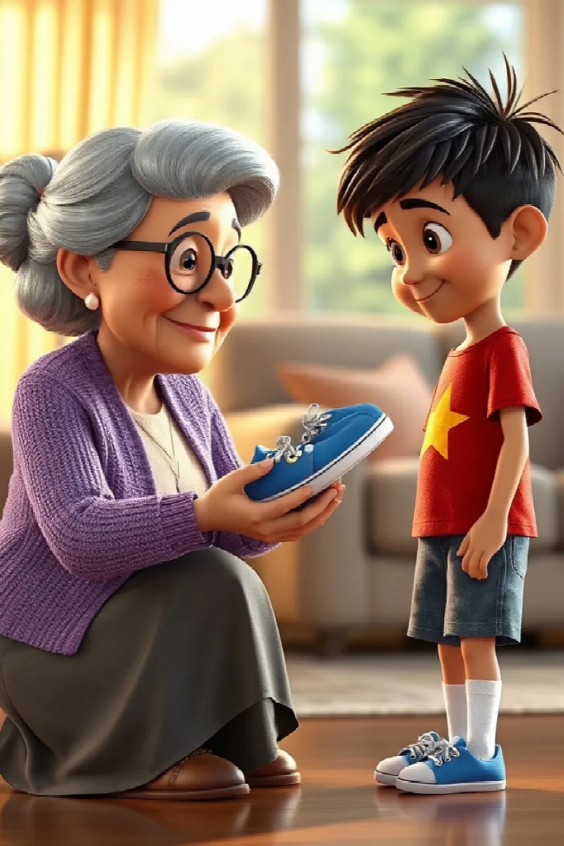 Picture 1 from the tale Magic Shoes