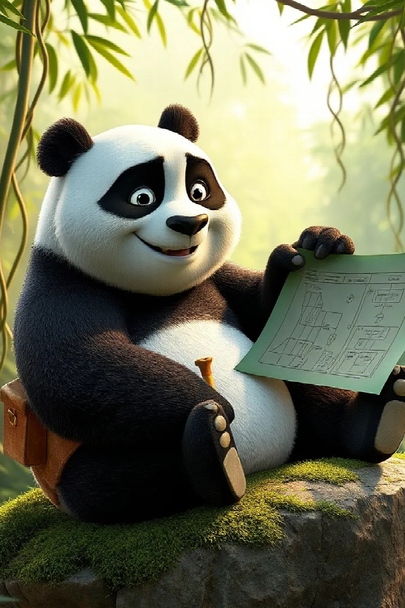 Picture 1 from the tale The Bamboo Elevator