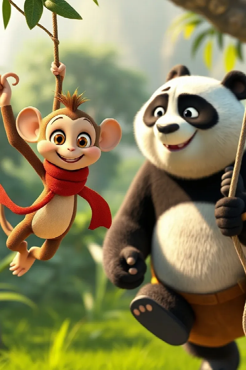 Picture 4 from the tale The Bamboo Elevator