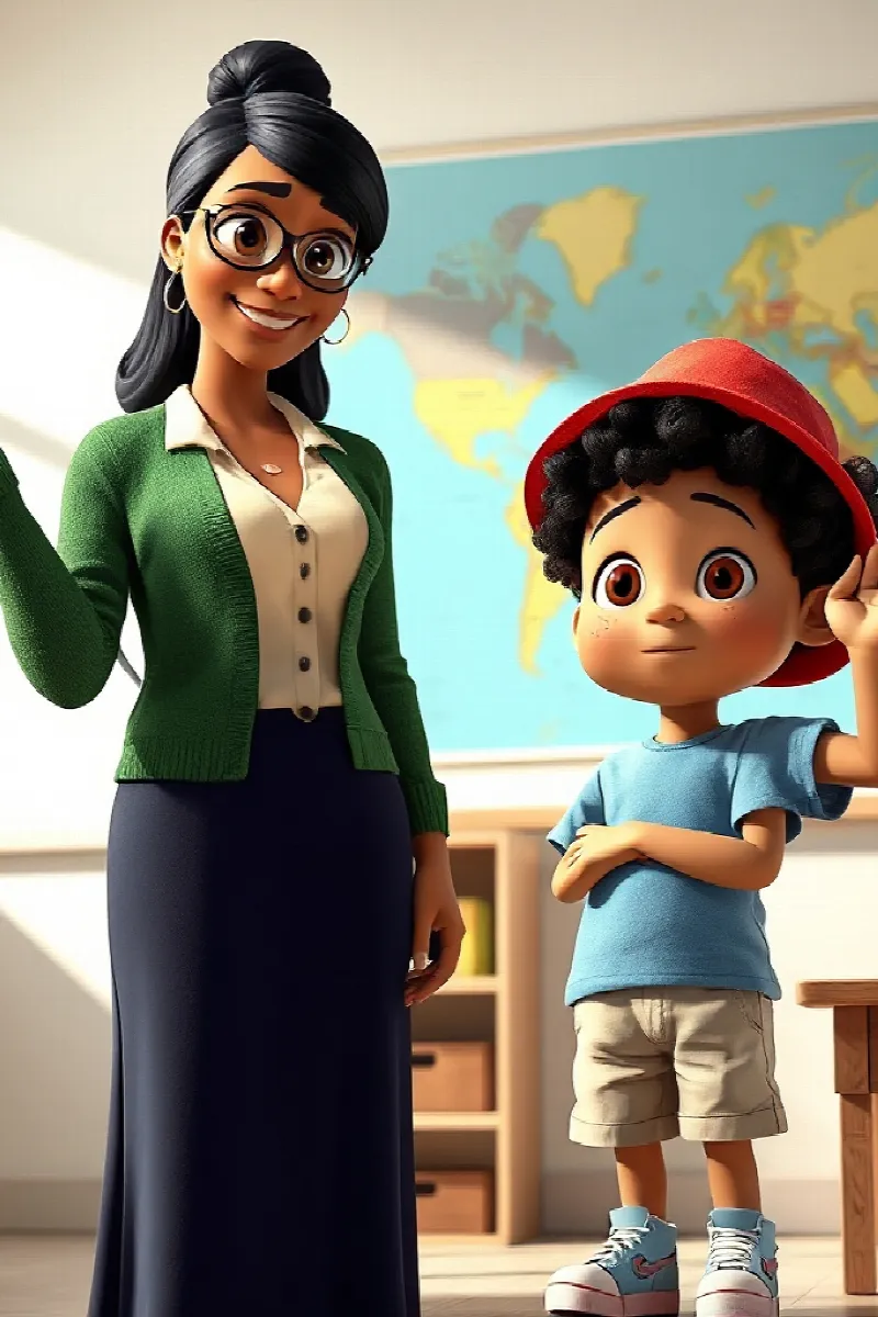 Picture 4 from the tale The Boy and the Sandpipers