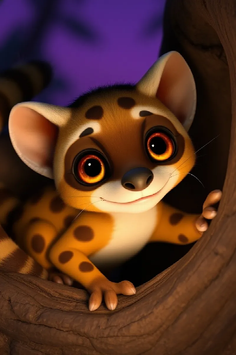 Picture 2 from the tale The Little Genet