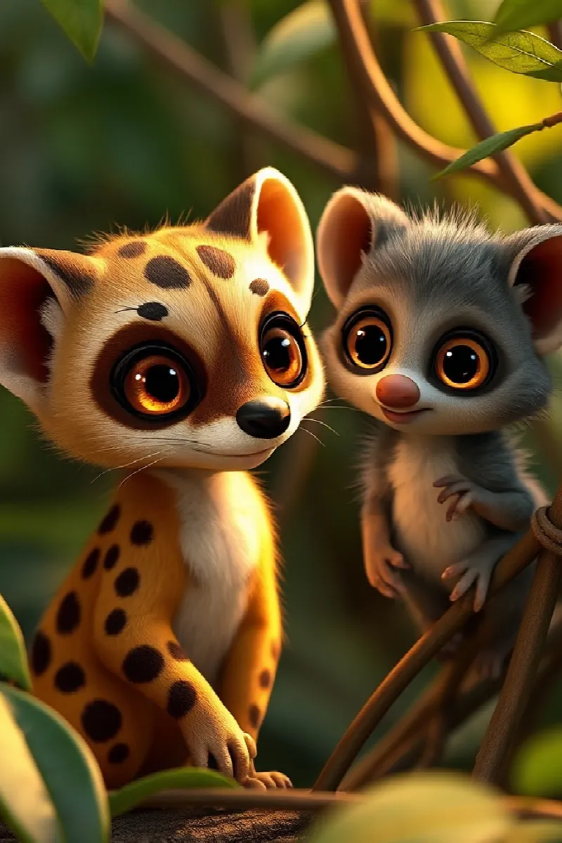 Picture 3 from the tale The Little Genet