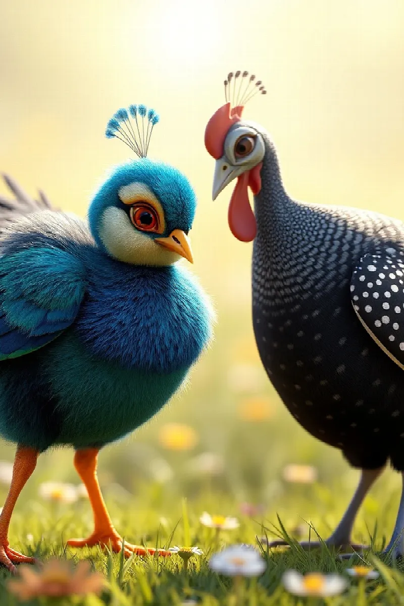 Picture 3 from the tale The Little Peacock