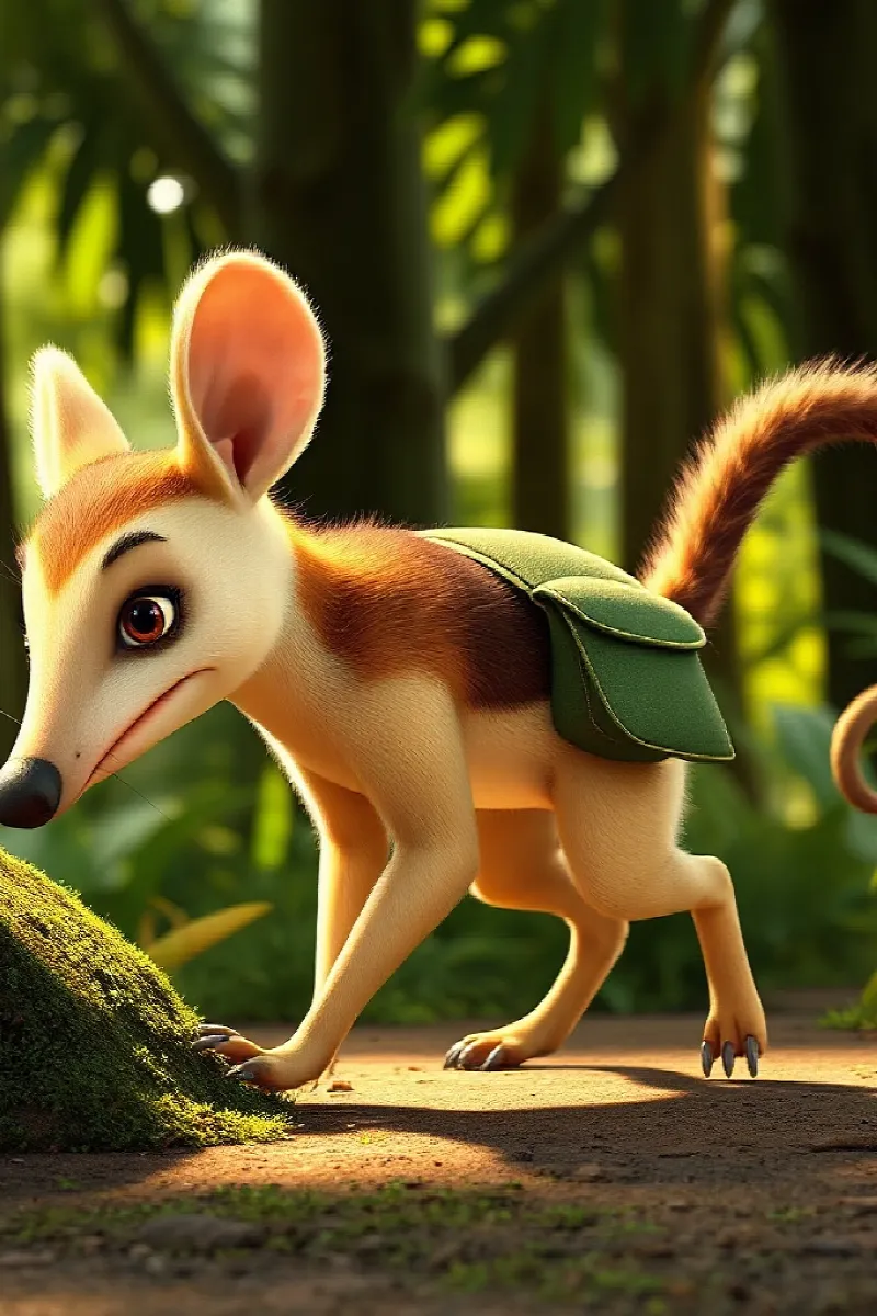 Picture 2 from the tale The Little Tamandua