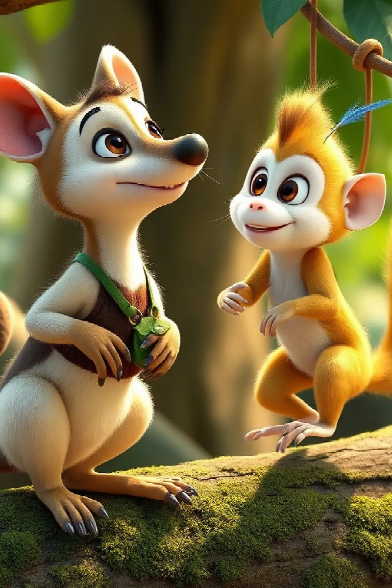 Picture 3 from the tale The Little Tamandua
