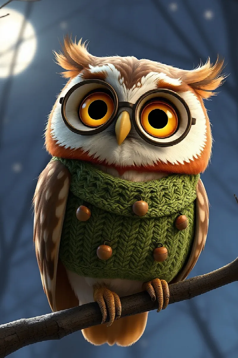 Picture 1 from the tale The Owl's Midnight Picnic