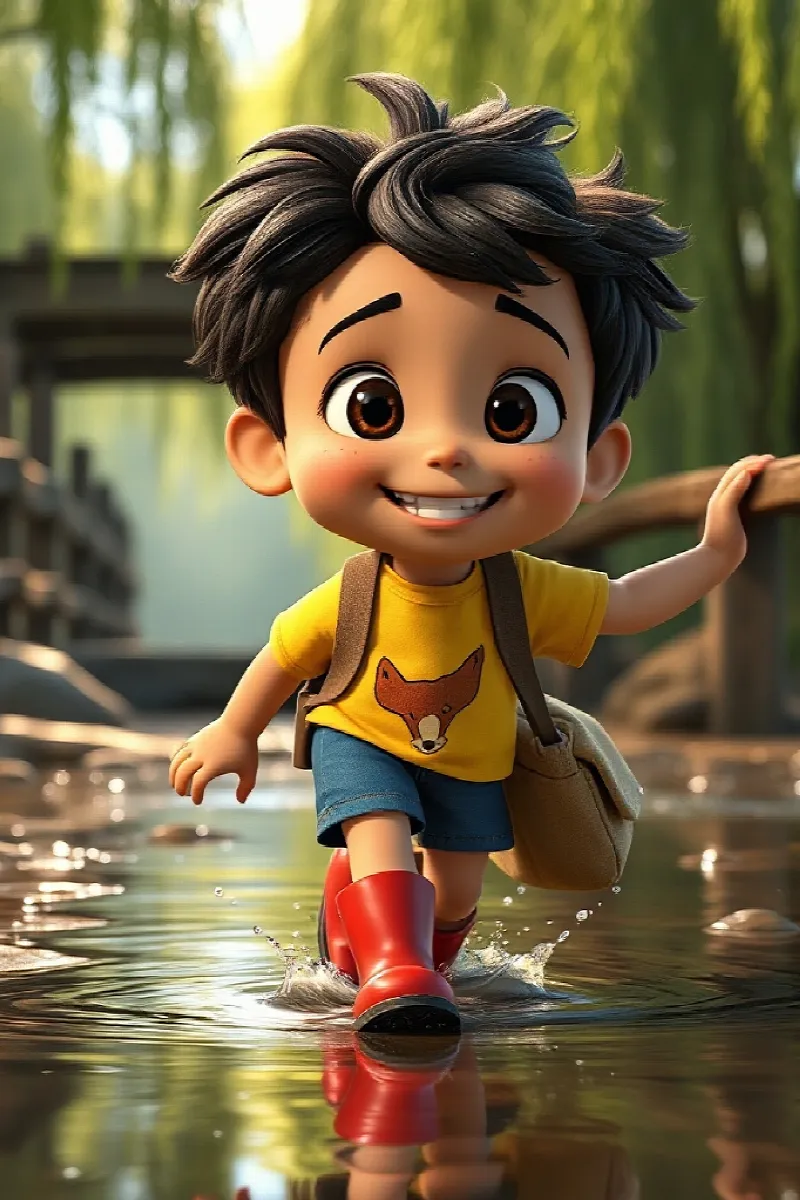 Picture 1 from the tale The Vanishing Footbridge