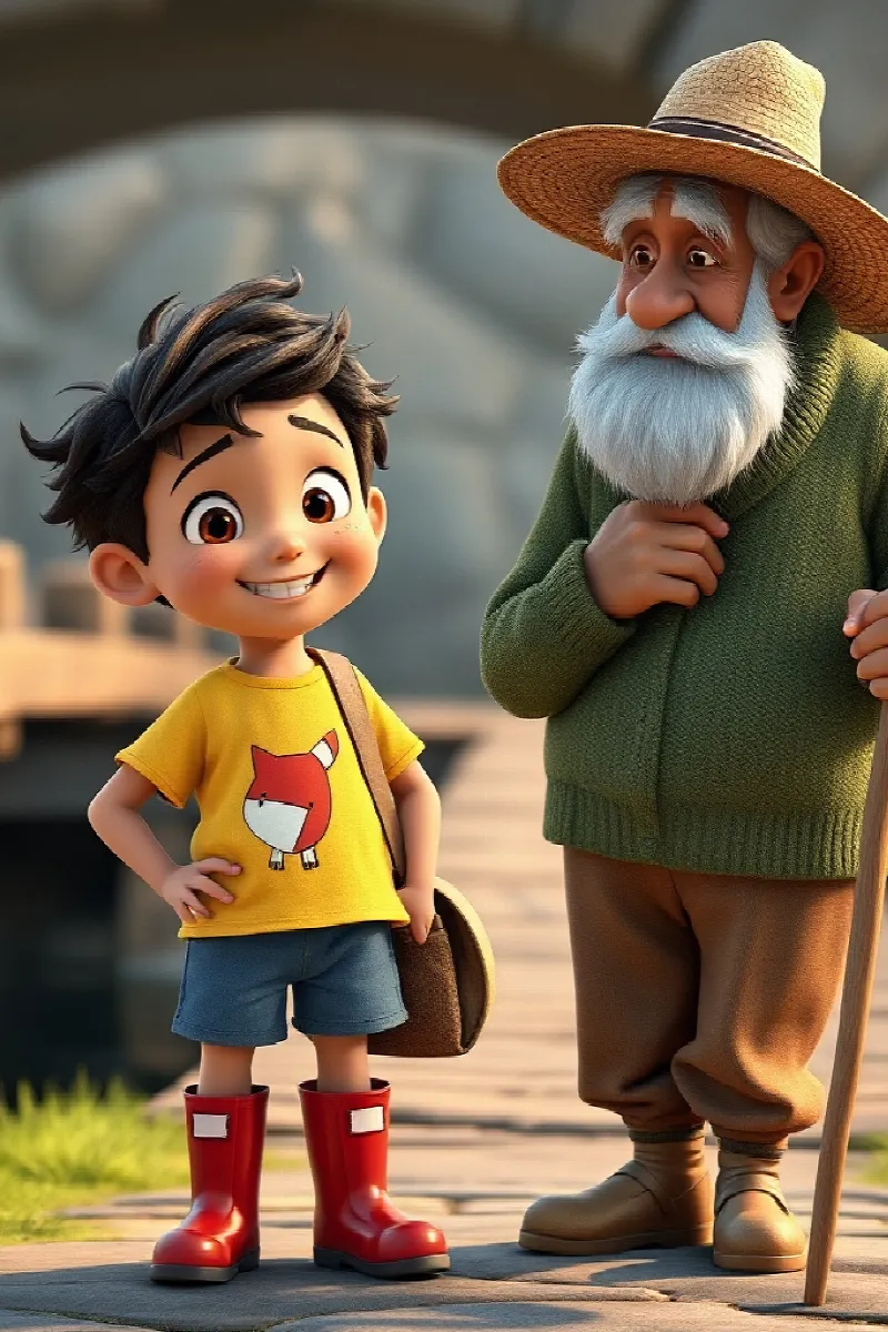 Picture 3 from the tale The Vanishing Footbridge