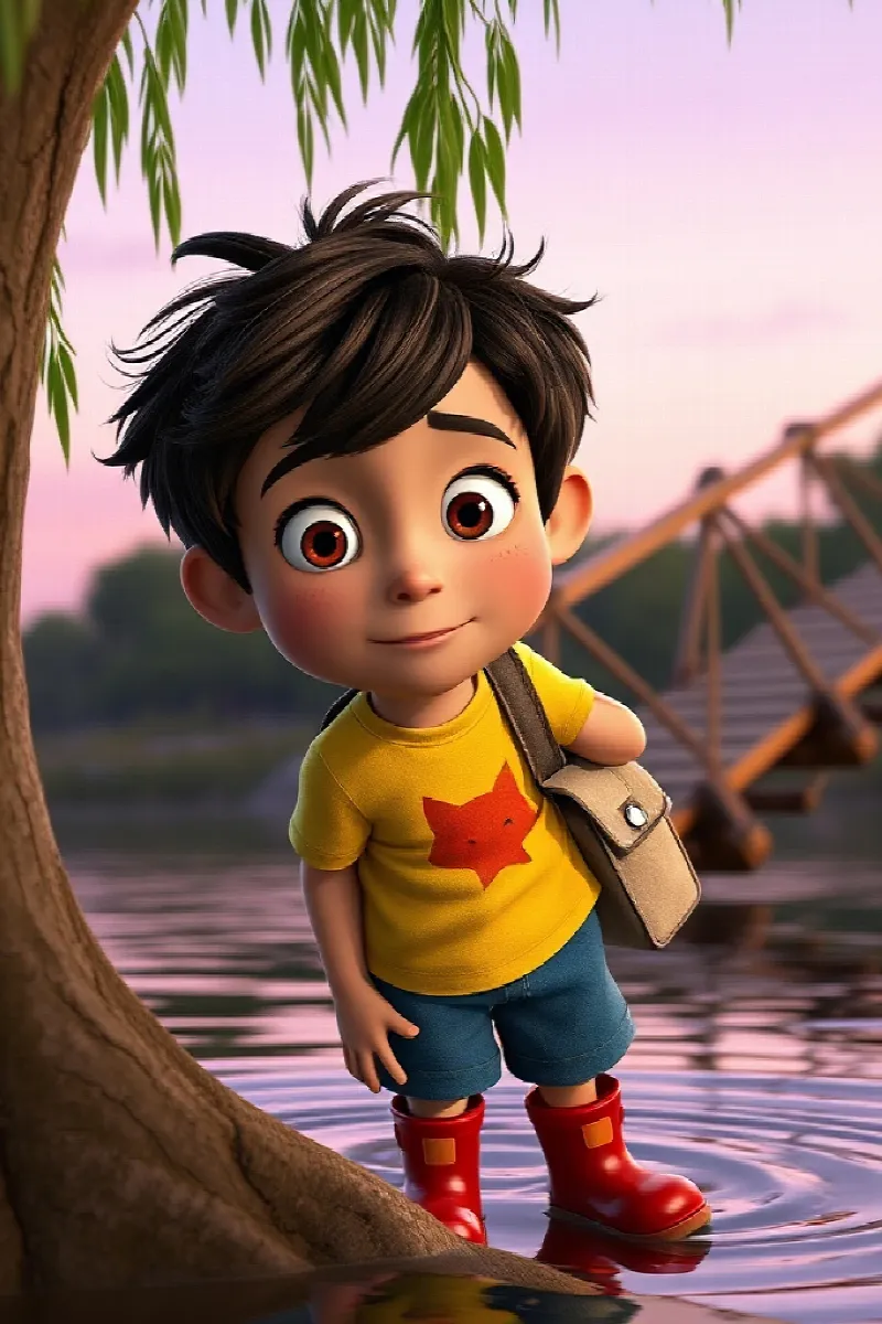 Picture 4 from the tale The Vanishing Footbridge
