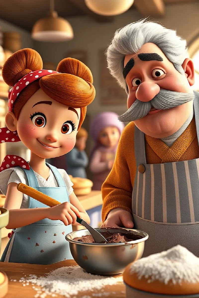 Çikolata Yanardağı masalından 2. resim