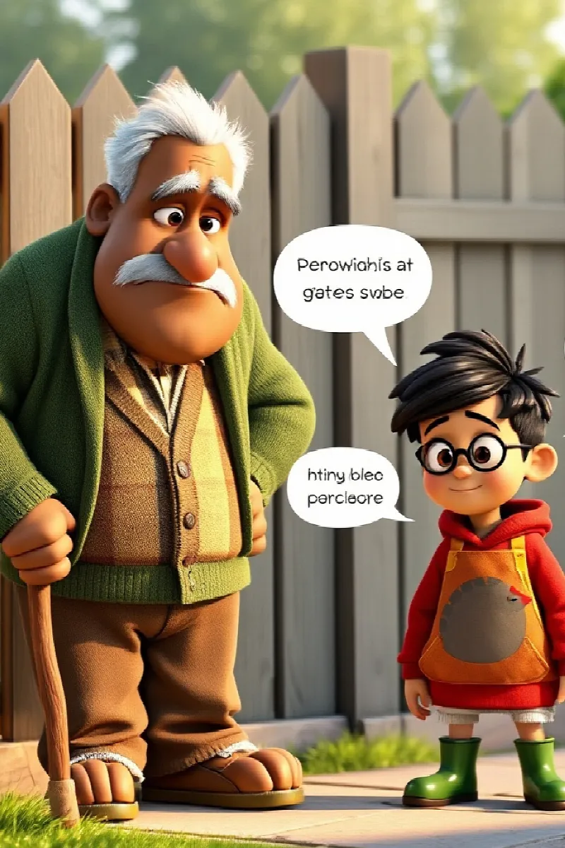 Çocuk ve Kirpi Otoyolu masalından 4. resim