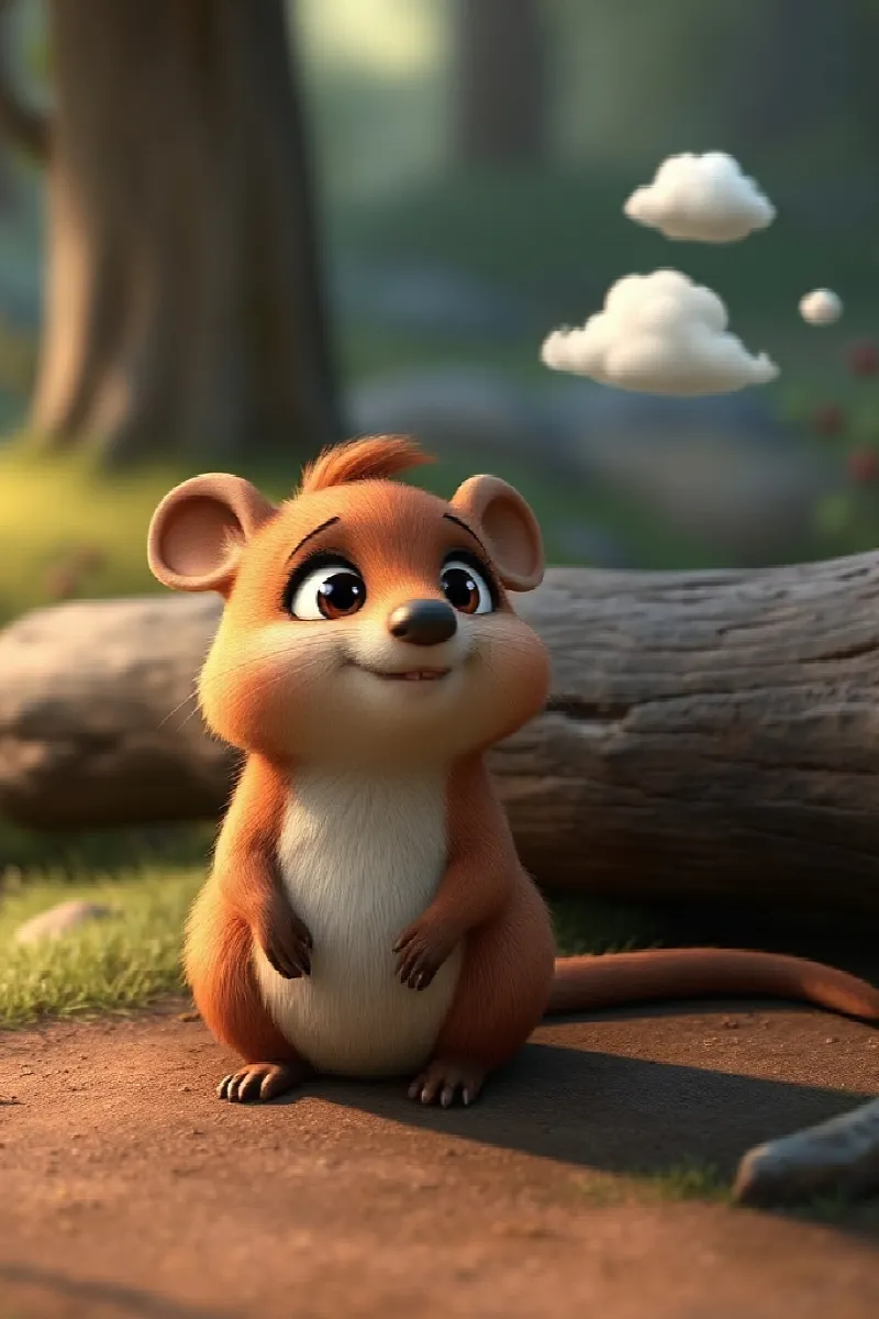 Küçük Pademelon masalından 2. resim