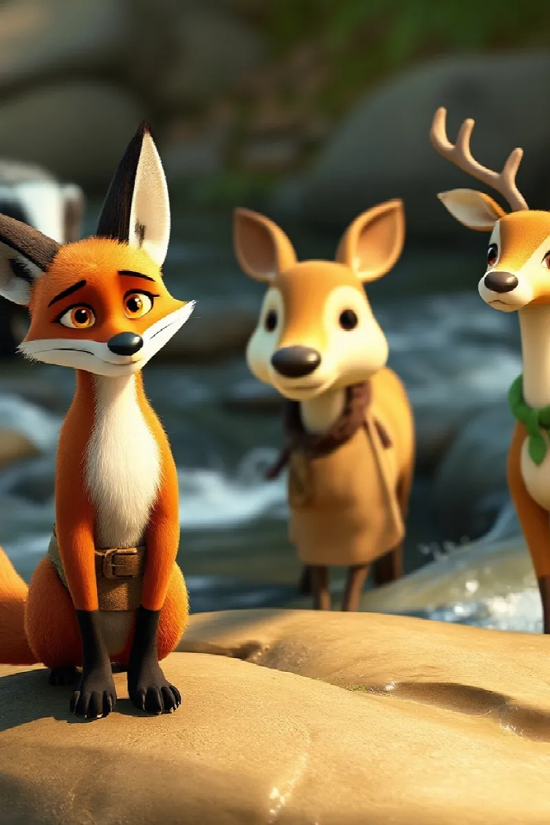 Picture 4 from the tale The Little Friendship Bridge