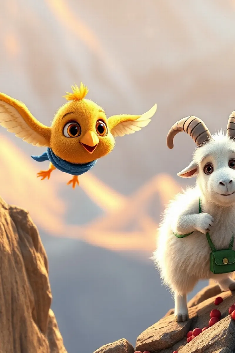 Picture 3 from the tale The Little Griffin's Friend