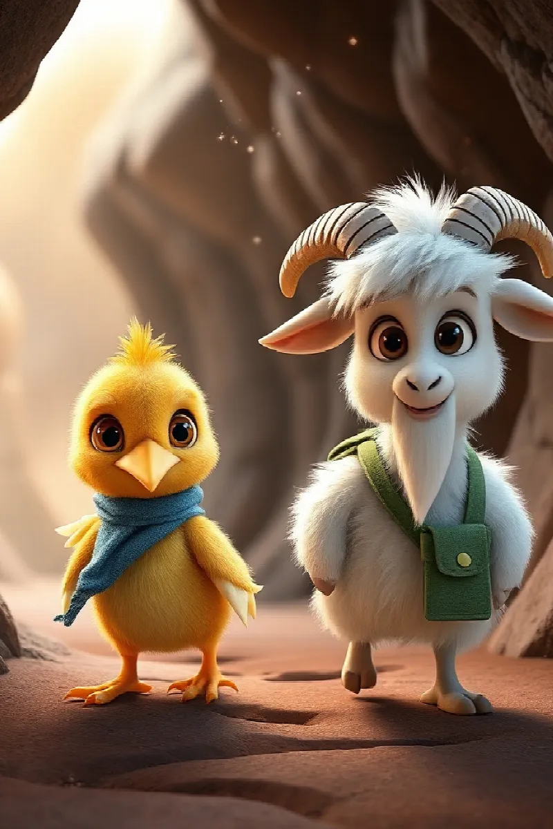 Picture 4 from the tale The Little Griffin's Friend
