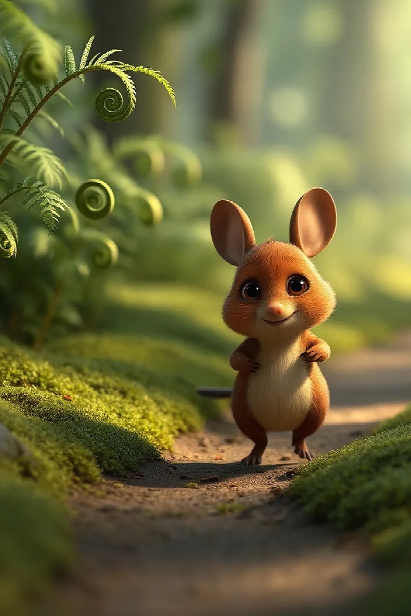 Picture 1 from the tale The Little Pademelon