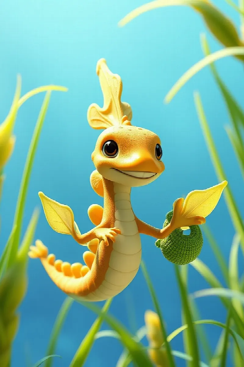 Picture 2 from the tale The Little Sea Dragon