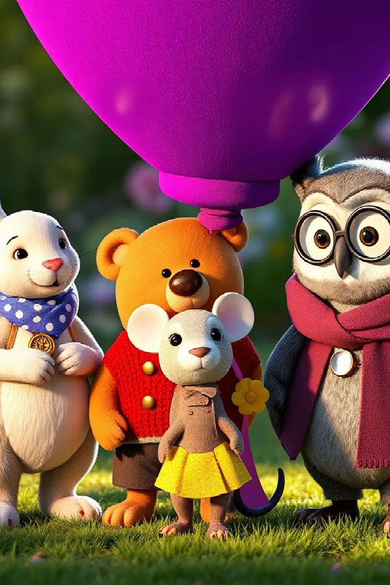 Picture 2 from the tale The Velvet Balloon
