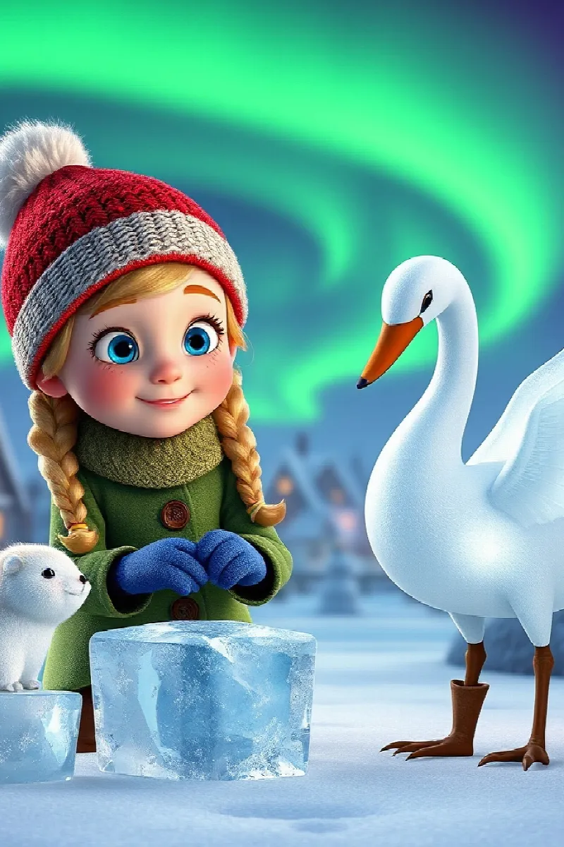 Buz Heykeltıraşının Hayali masalından 2. resim