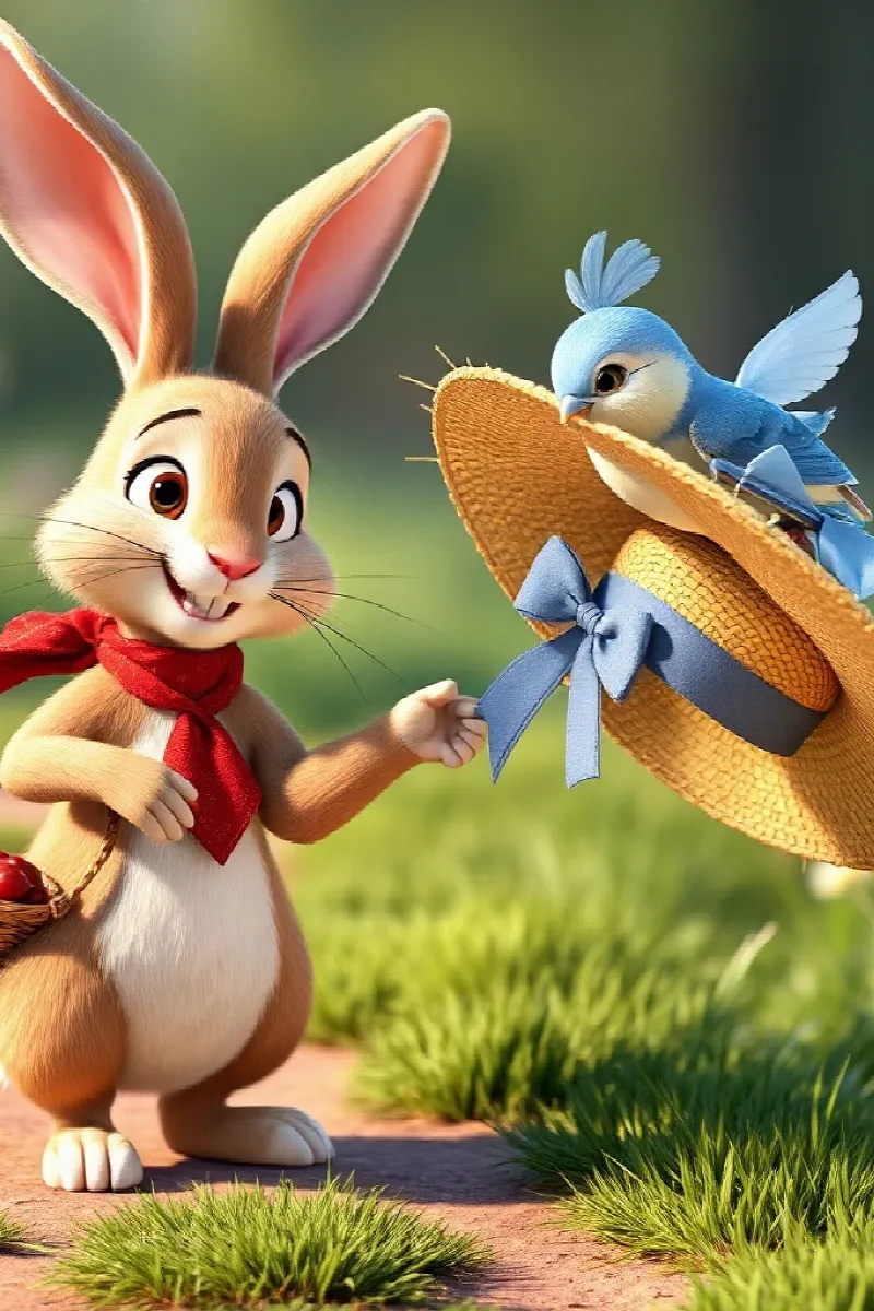 Kaplumbağanın Gezgin Şapkası masalından 4. resim