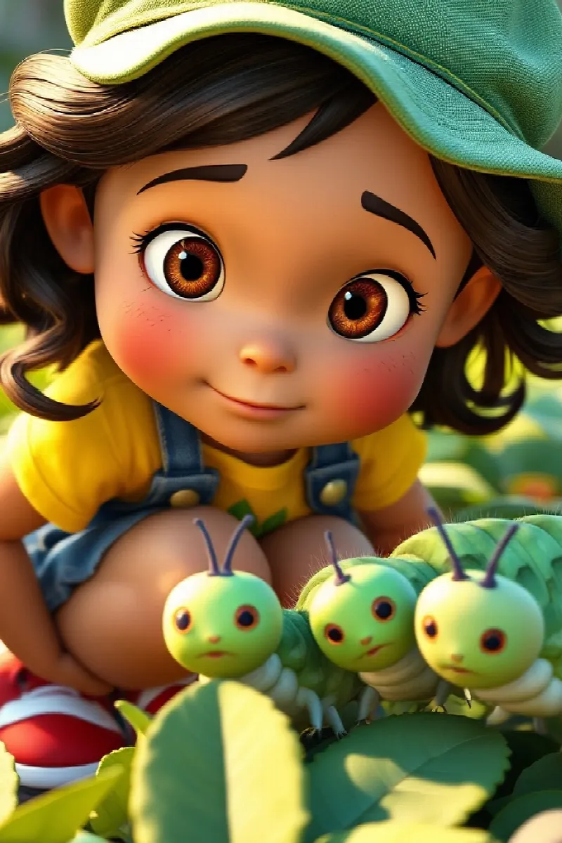 Picture 4 from the tale The Girl and the Butterfly Rescue