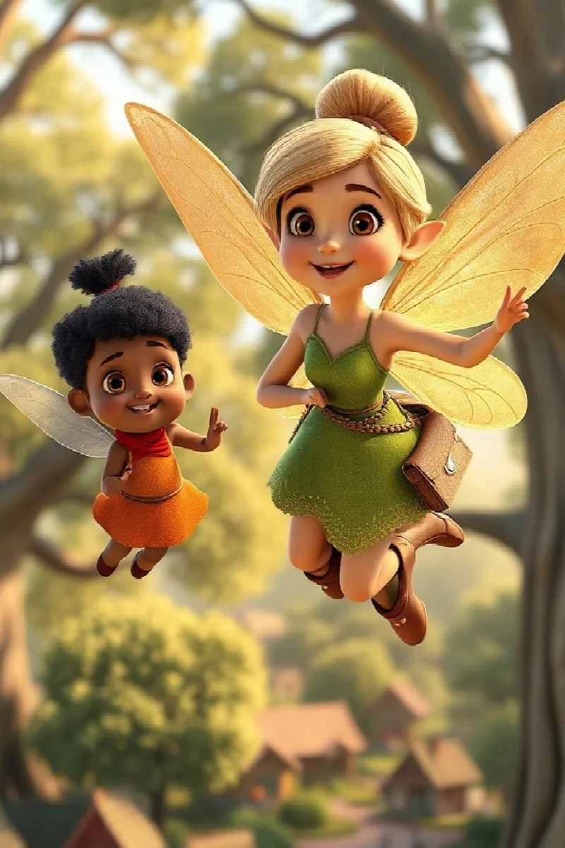 Picture 1 from the tale Golden Wings
