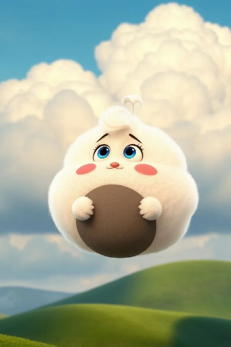 Picture 1 from the tale The Cloud That Loved Thunder